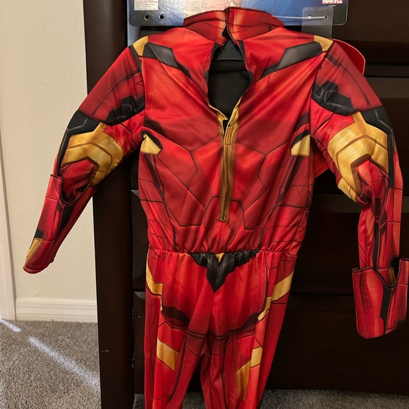 Marvel Avengers Iron Man Costume Youth Small 4–6 NWOT Mask Included - Picture 4 of 4